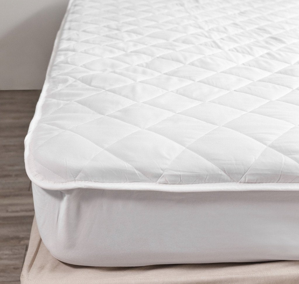 Protector de colchón de cajón ajustable king size Dinant - Blanco